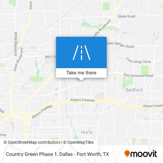Country Green Phase 1 map