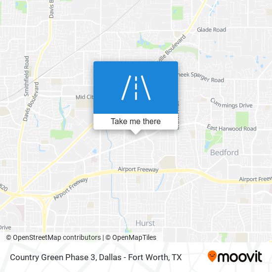 Country Green Phase 3 map