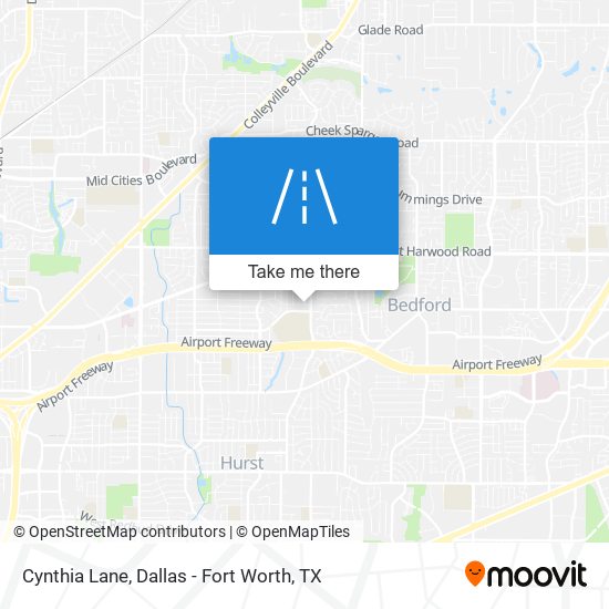 Cynthia Lane map