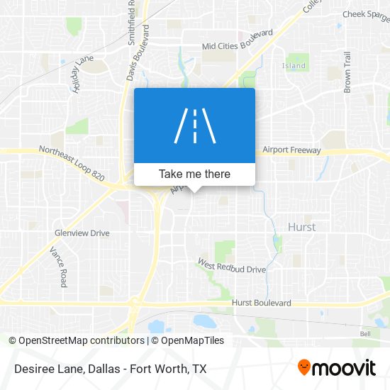 Desiree Lane map
