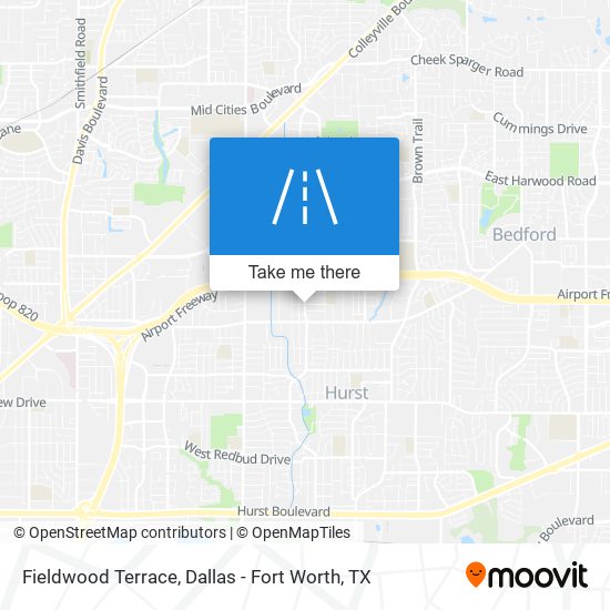 Fieldwood Terrace map