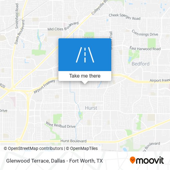 Glenwood Terrace map