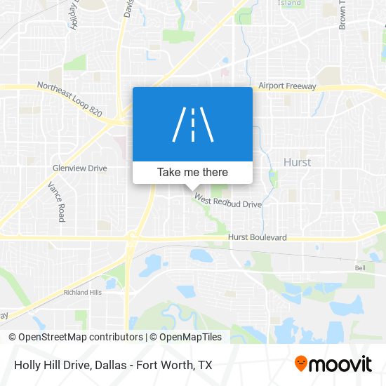 Mapa de Holly Hill Drive