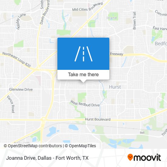 Joanna Drive map