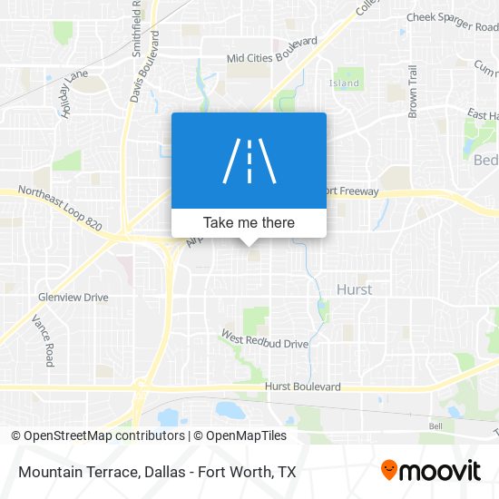 Mountain Terrace map