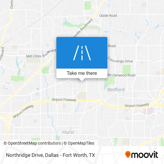 Northridge Drive map