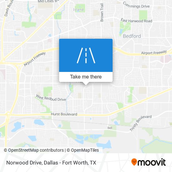 Mapa de Norwood Drive