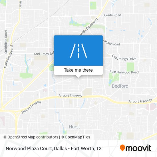 Mapa de Norwood Plaza Court