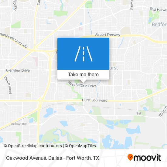 Oakwood Avenue map