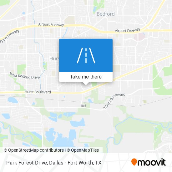 Park Forest Drive map