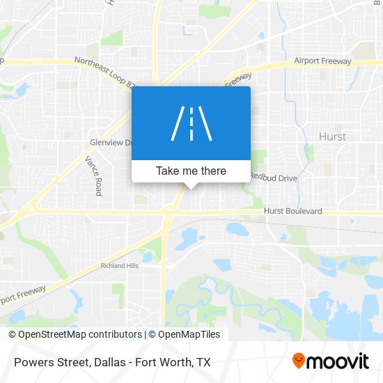 Mapa de Powers Street