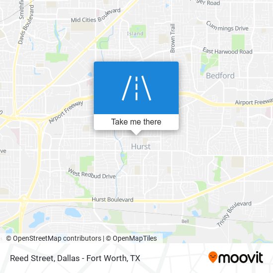Mapa de Reed Street