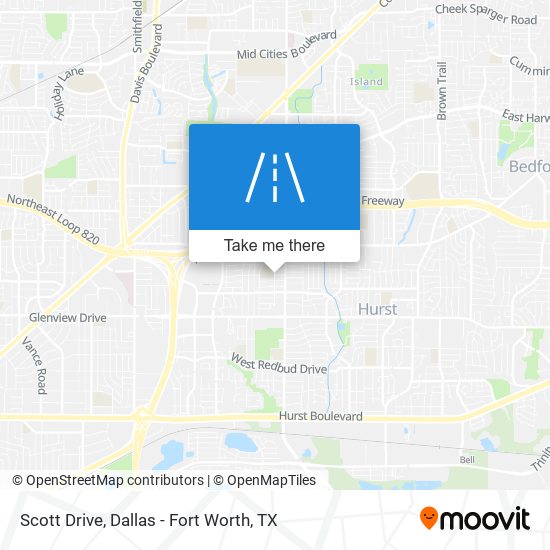 Scott Drive map