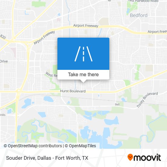 Souder Drive map