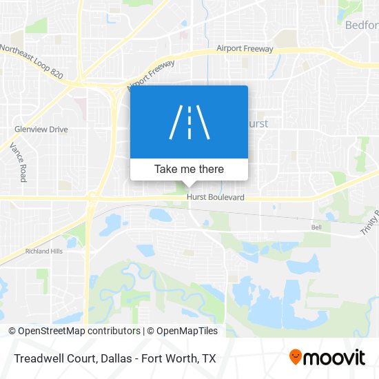 Treadwell Court map