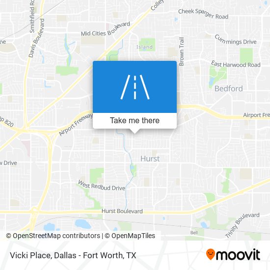 Vicki Place map