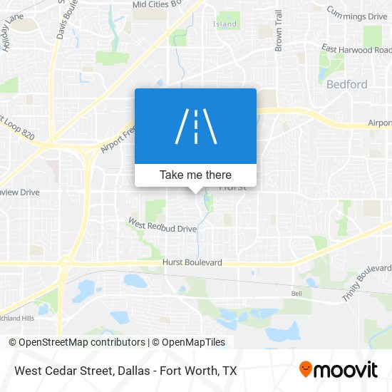 Mapa de West Cedar Street