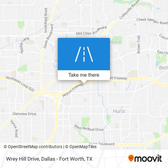 Wrey Hill Drive map