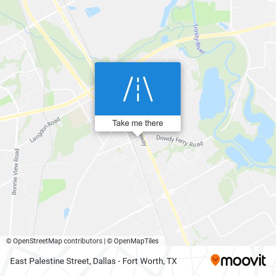 East Palestine Street map