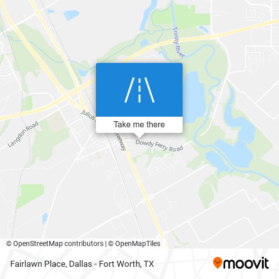 Fairlawn Place map