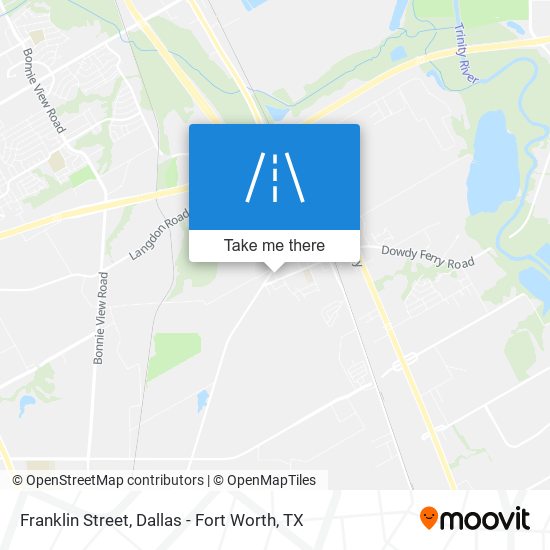 Franklin Street map
