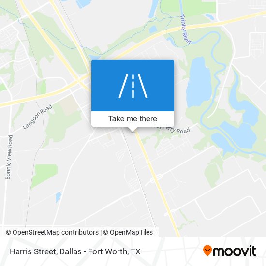 Harris Street map