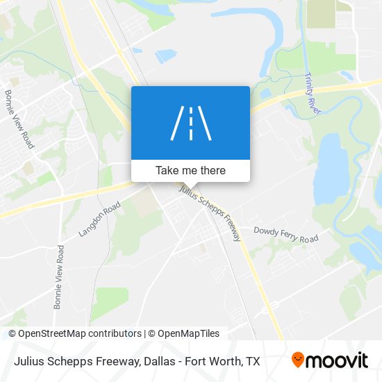 Mapa de Julius Schepps Freeway