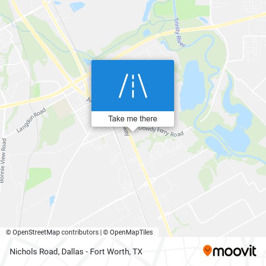 Nichols Road map