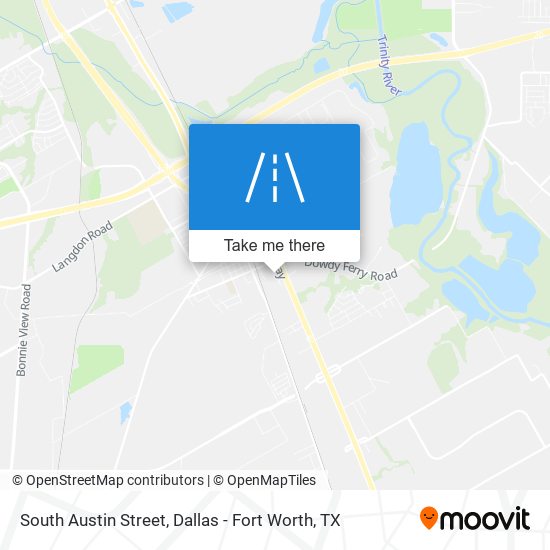 Mapa de South Austin Street
