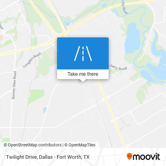 Twilight Drive map