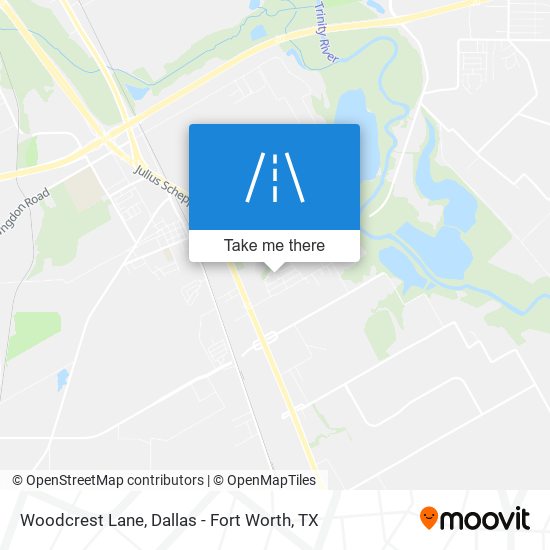 Woodcrest Lane map