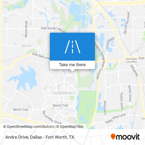 Mapa de Andre Drive