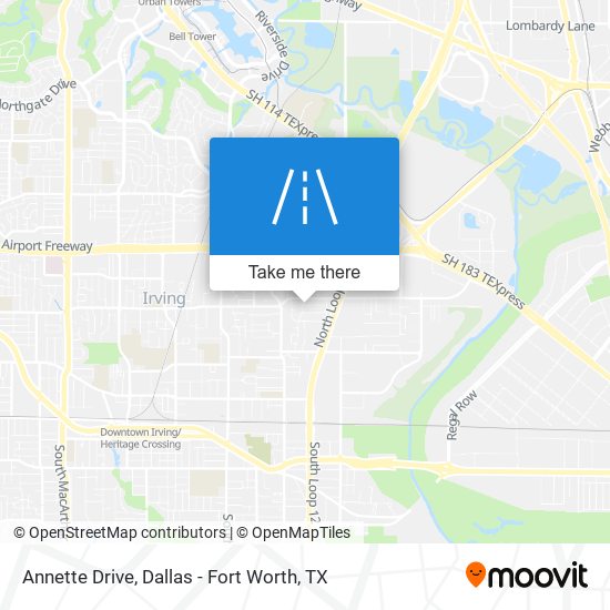 Mapa de Annette Drive
