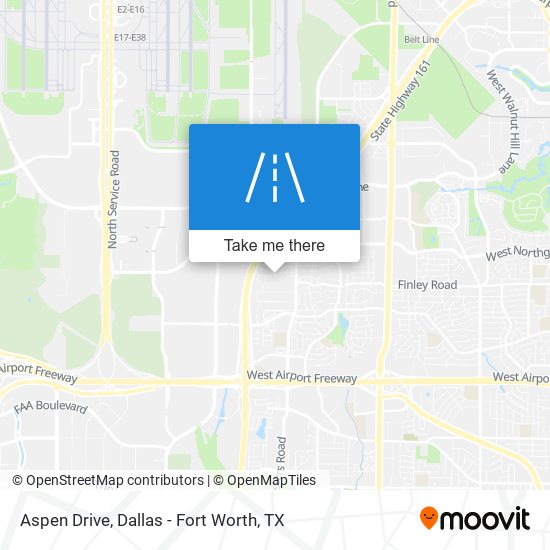 Mapa de Aspen Drive