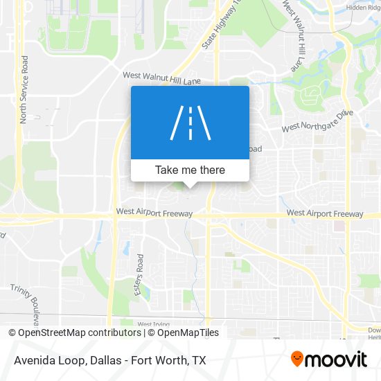 Avenida Loop map