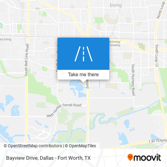 Bayview Drive map