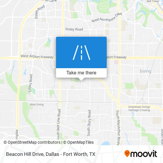 Beacon Hill Drive map