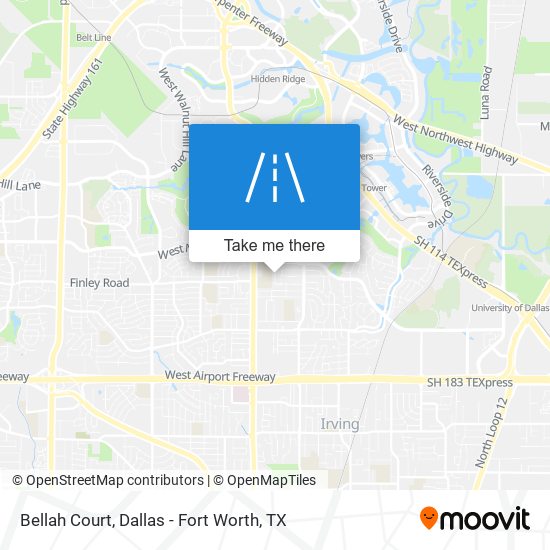 Bellah Court map