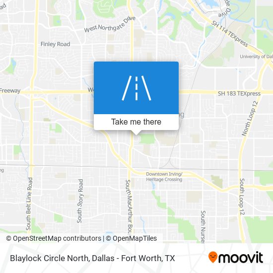 Blaylock Circle North map