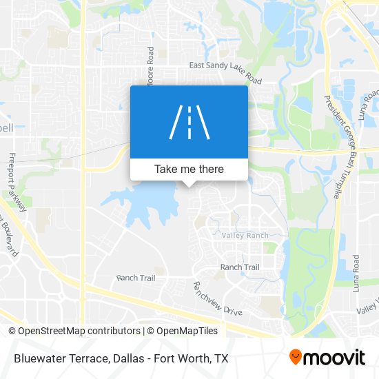 Bluewater Terrace map