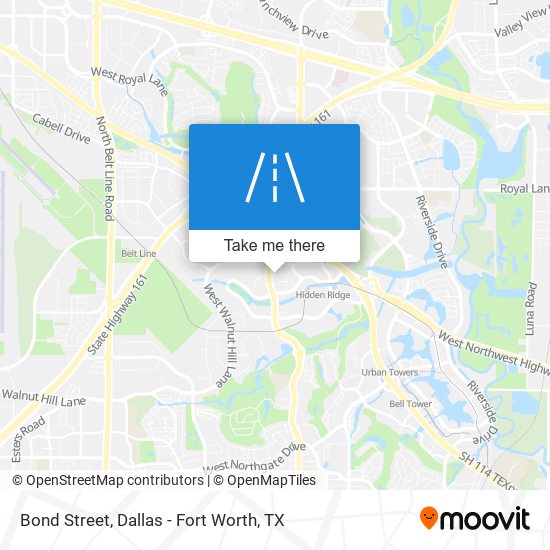 Bond Street map