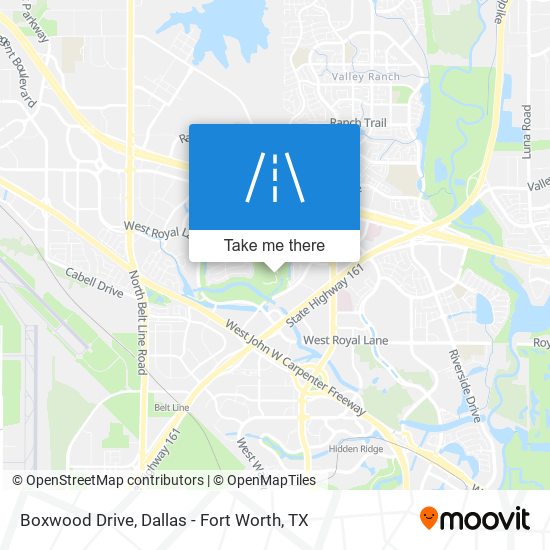 Boxwood Drive map