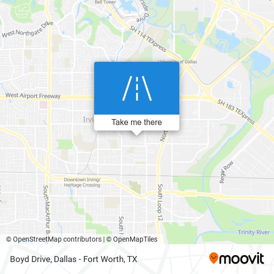 Mapa de Boyd Drive