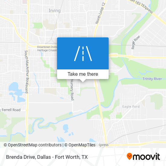 Brenda Drive map