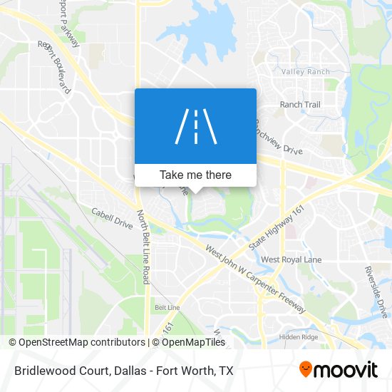 Bridlewood Court map
