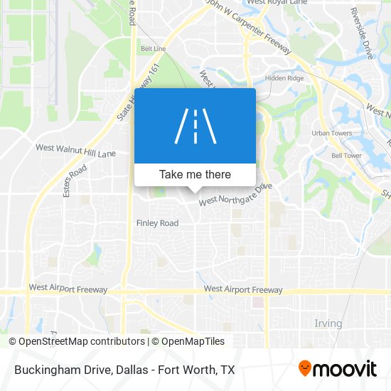 Mapa de Buckingham Drive