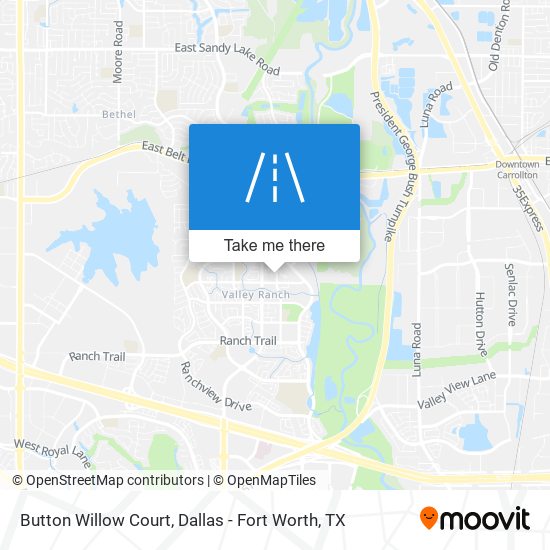 Button Willow Court map