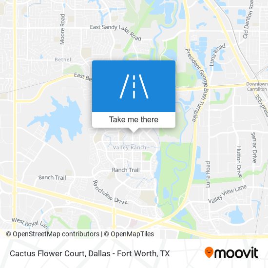 Cactus Flower Court map