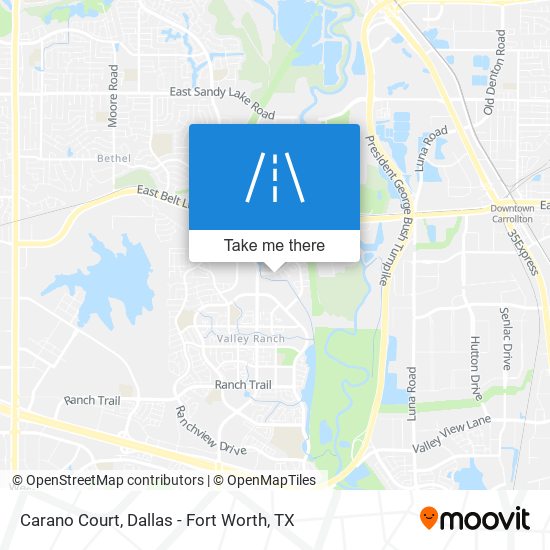 Carano Court map