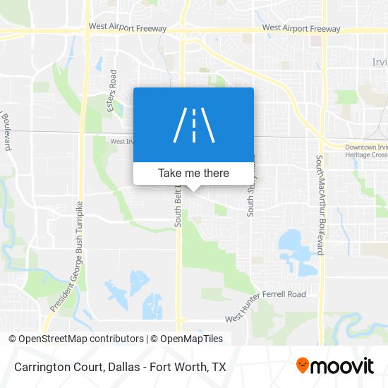 Carrington Court map